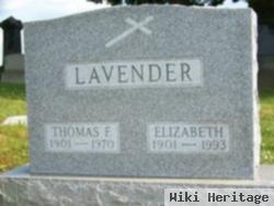 Thomas F Lavender