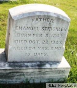 Emanuel Stoner Strickler