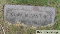 Clara M Van Tine