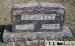 Ray E Schutte