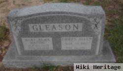Mary A Gleason
