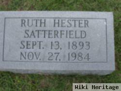 Ruth Hester Satterfield