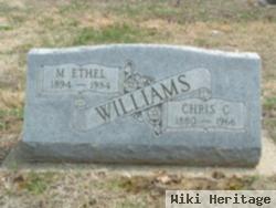 M Ethel Williams