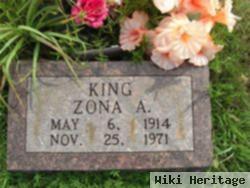 Zona Ann King Hinkle