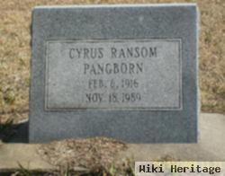 Cyrus Ransom Pangborn