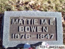 Mattie M.e. Bowen