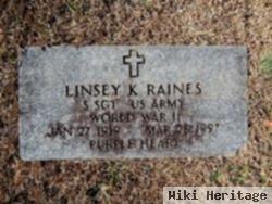 Sgt Linsey K Raines