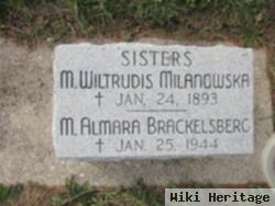 Sr M. Wiltrudis Milanowska