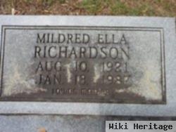 Mildred Ella Thornton Richardson