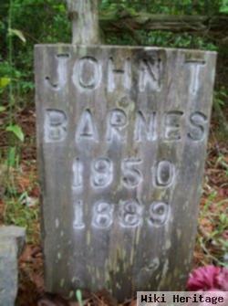 John T Barnes