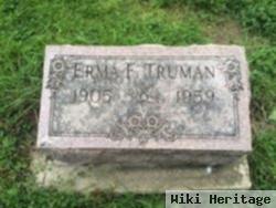 Erma F Truman