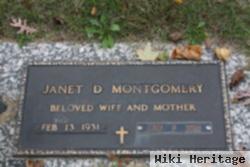 Janet D Montgomery