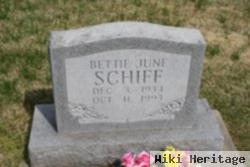 Bettie June Schiff