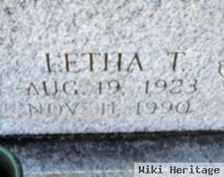 Letha Mae Turbeville Hayes