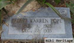 Lloyd Warren Pope