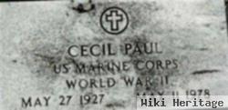 Cecil Paul