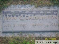 Irvin C Cherrington, Sr