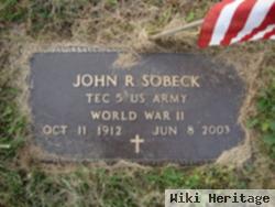 John R Sobeck