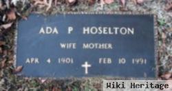 Ada P. Hoselton