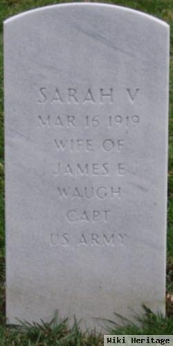 Mrs Sarah V. Waugh