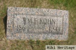 William F Kohn