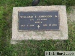 Willard E Johnson, Jr