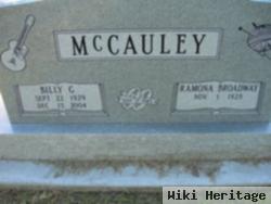 Billy Gene Mccauley