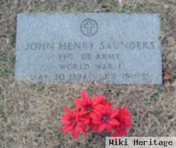 John Henry Saunders