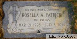 Rosella A Preuss Patrick
