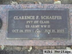 Clarence F Schaefer