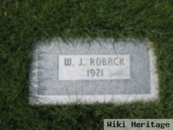 W. J. Roback