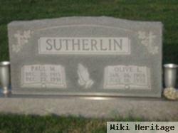 Olive L Sutherlin