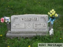 Sheldon Earl "dutch" Wissinger, Sr