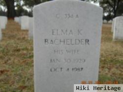 Elma K. Bachelder