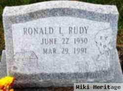 Ronald L Rudy