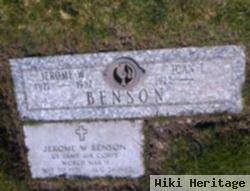 Jerome W Benson