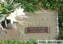 Carolyn Ann Jolly Hardin