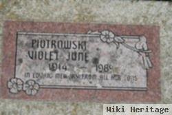 Violet June Hetrick Piotrowski