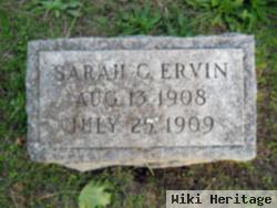 Sarah Catherine Ervin