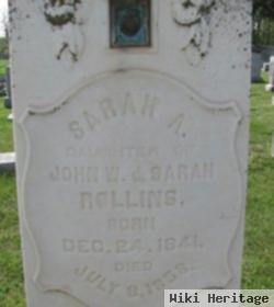 Sarah A. Rollins