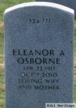 Eleanor A. Klitsch Osborne