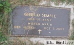 Giles D Semple