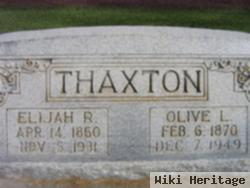 Elijah Richard Thaxton