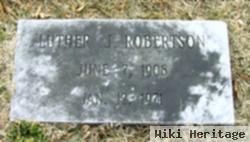 Luther J Robertson