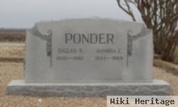 Dallas O'cliff Ponder