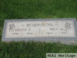 Rika M Robinson