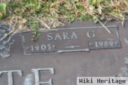 Sara Ann Gregg White