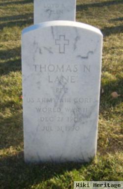 Thomas N Lane