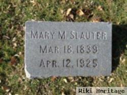 Mary M. Krotzer Slauter