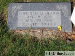 Christeen U. Deaton